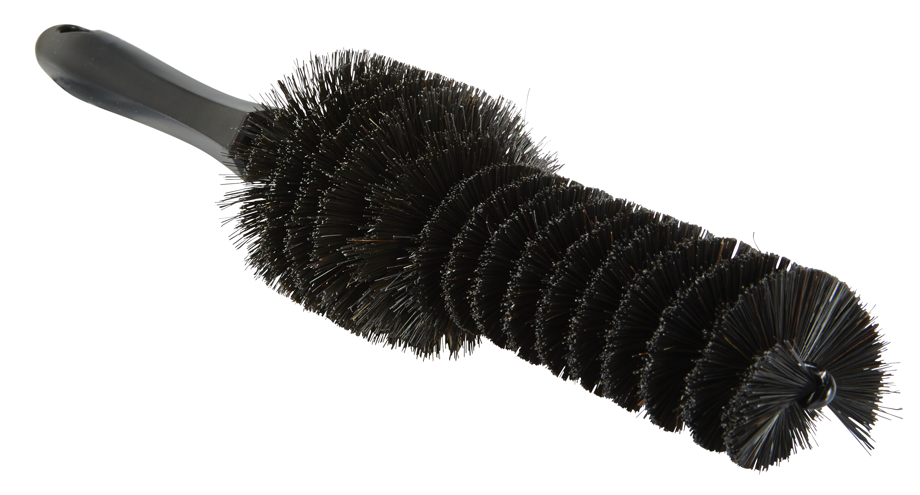 Brosse à jante souple, Ø65 mm, 325 mm, Souple, Noir