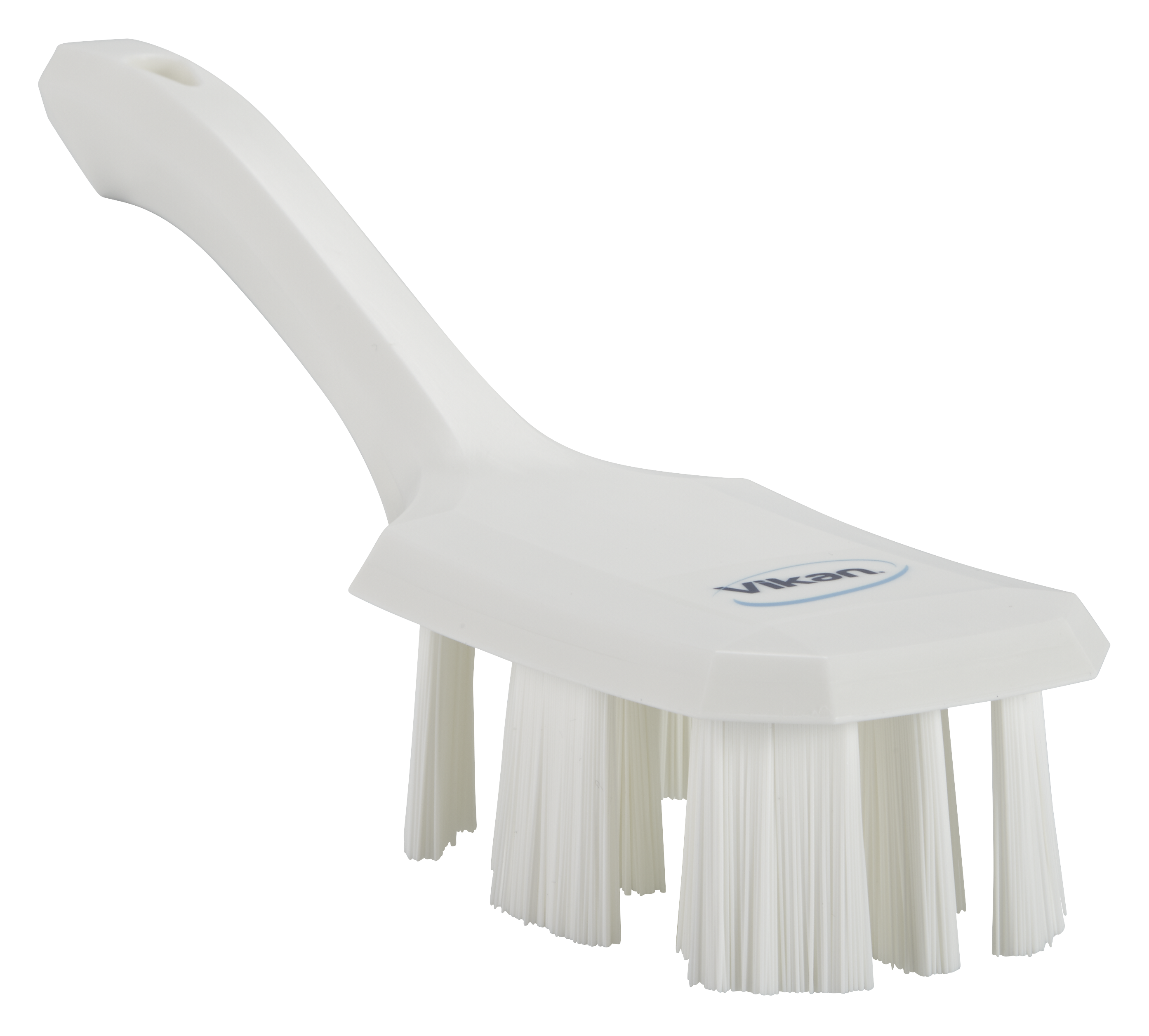 UST Hand Brush w/short handle, 260 mm, Hard, White