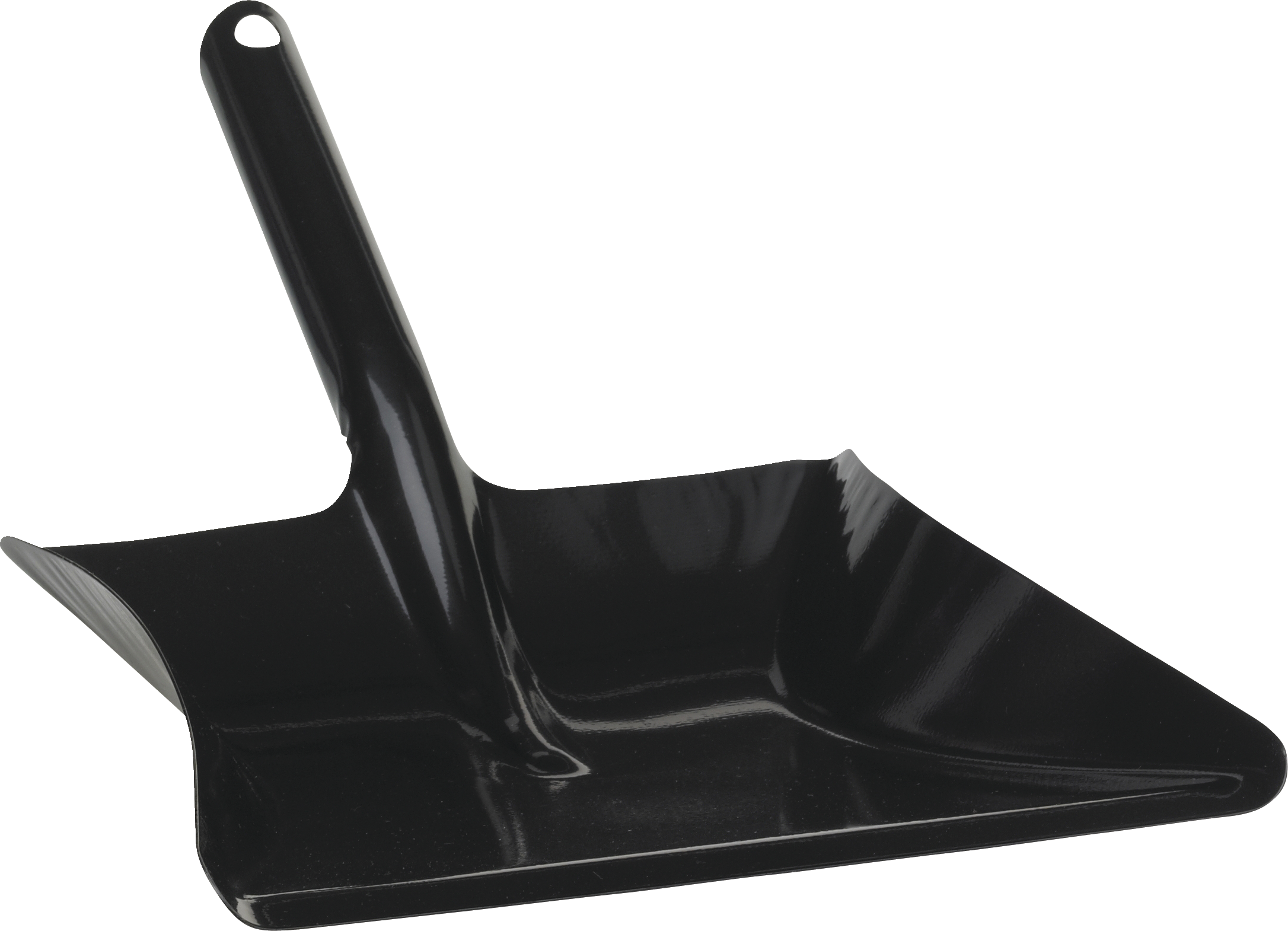 Dustpan, metal, 245 mm, Black