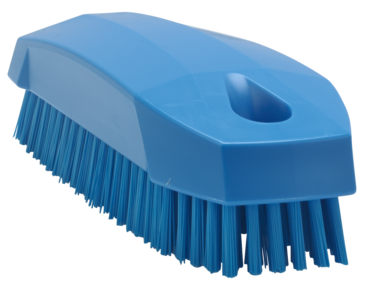 Hand Brush S / Nailbrush, 130 mm, Hard, Blue