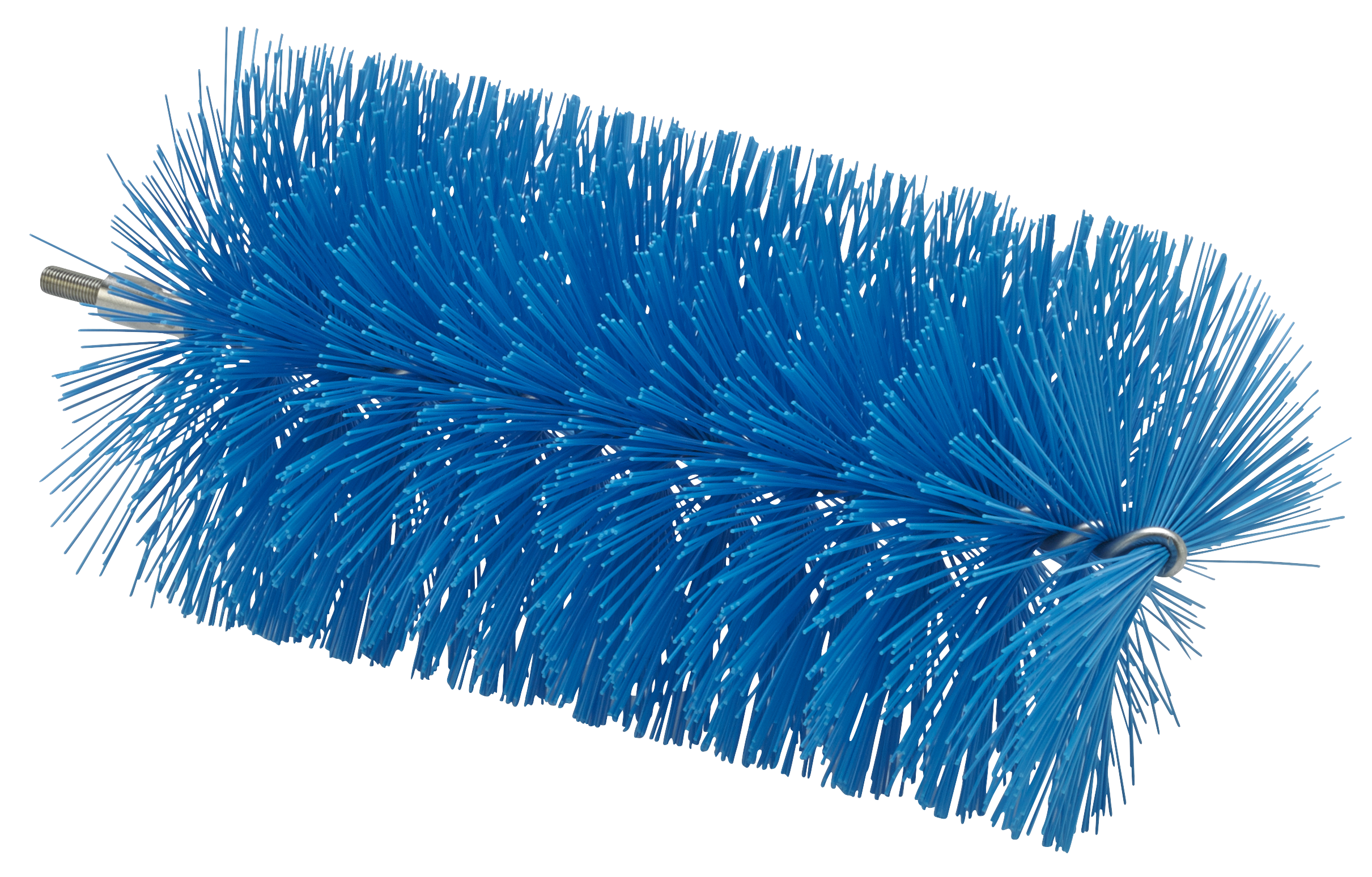 Tube Brush f/flexible handle, Ø90 mm, 200 mm, Medium, Blue