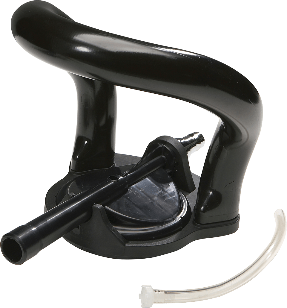 Injecteur poignée ergonomique avec tuyau d'aspiration pour, 1/2" (Q), Noir