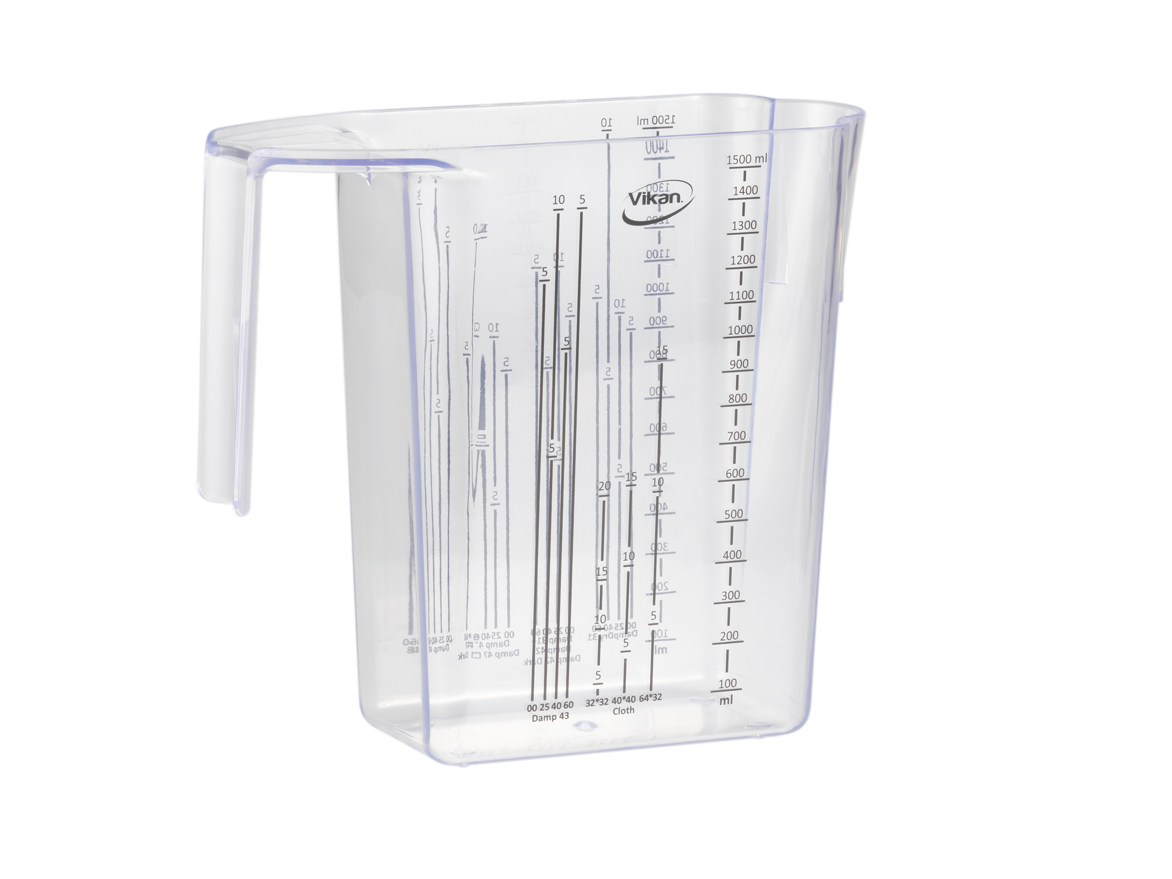 Preparation Jug, 1.5 Litre, Transparent