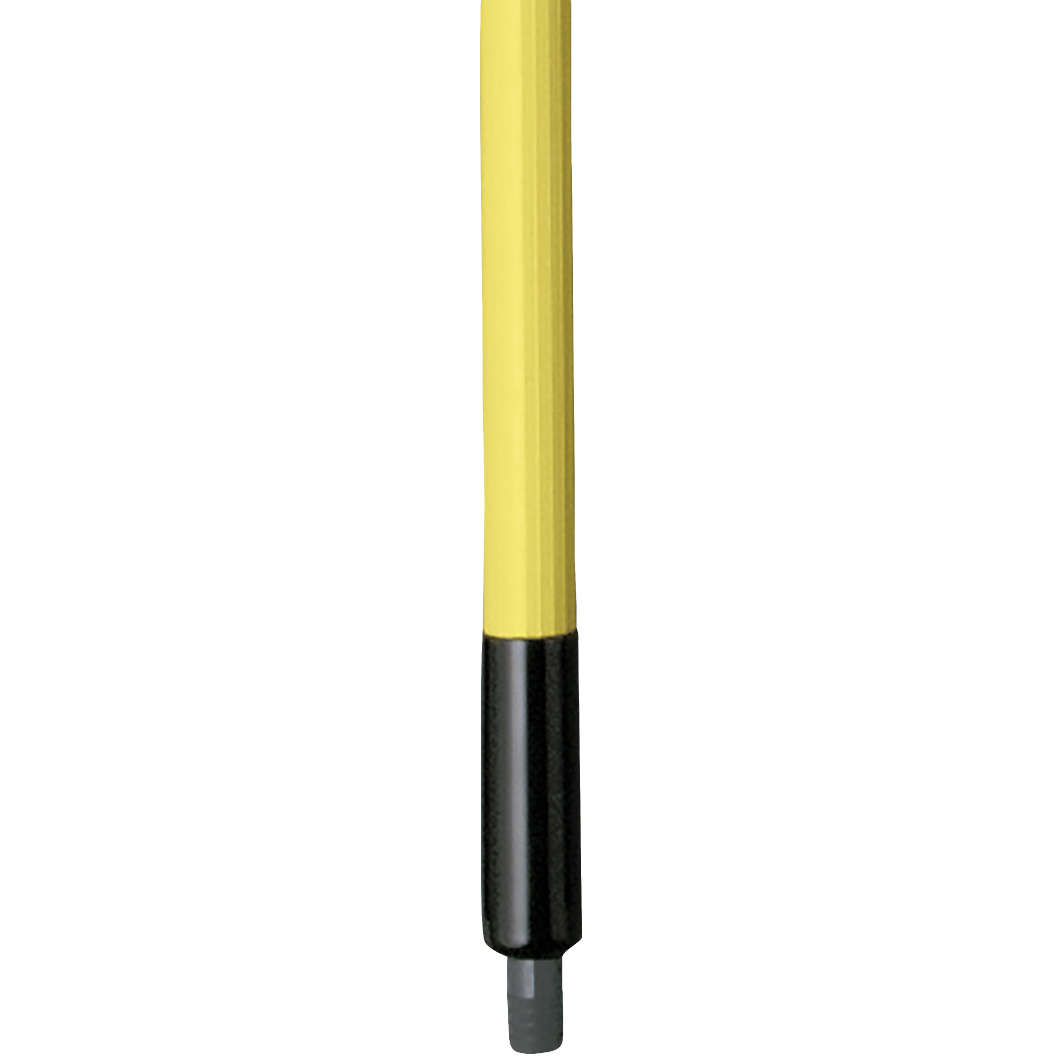 Extension Handle w/ Drain, 100" - 187", Yellow