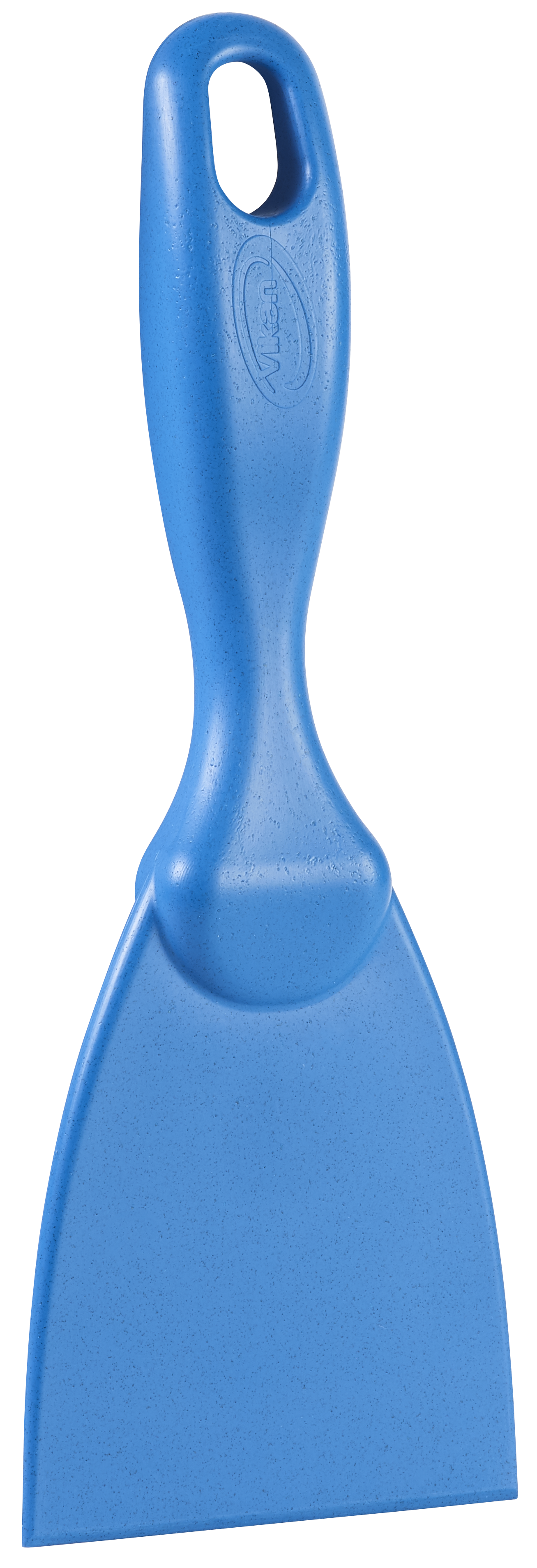 Hand Scraper, Metal Detectable, 75 mm, Blue