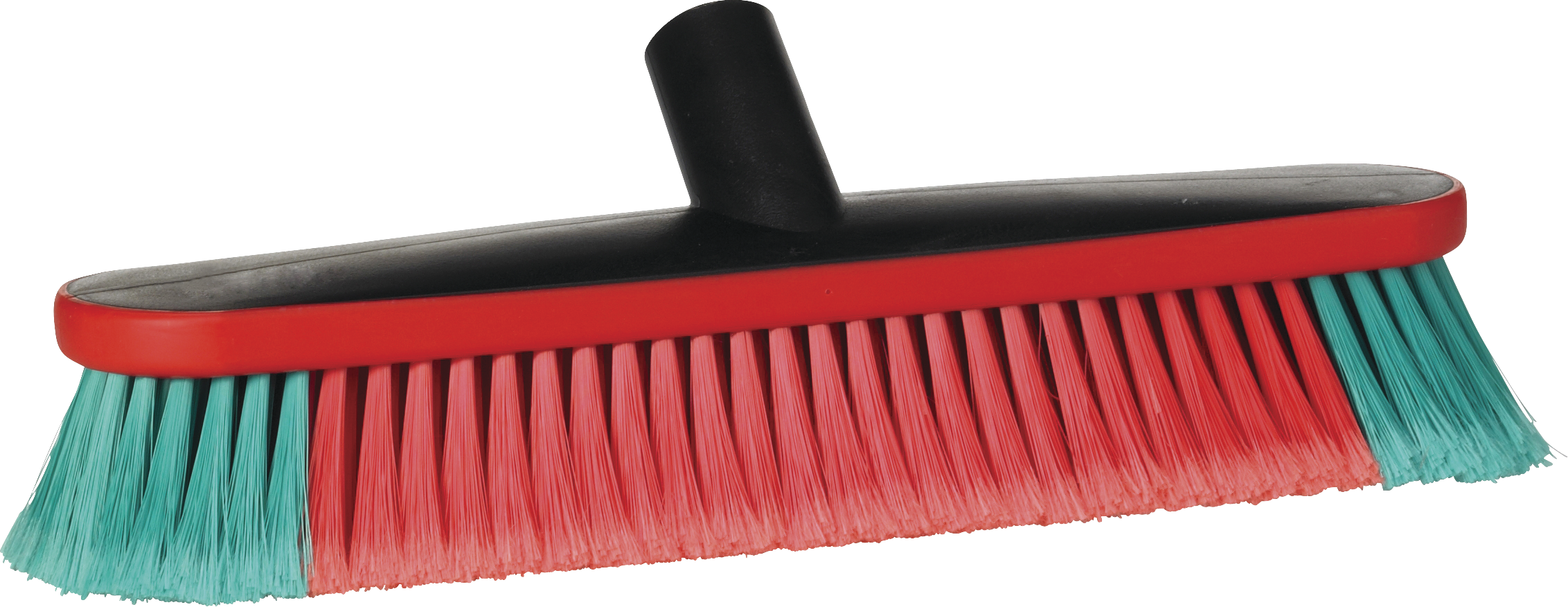 Vehicle Brush, waterfed, 370 mm, Soft/split, Black