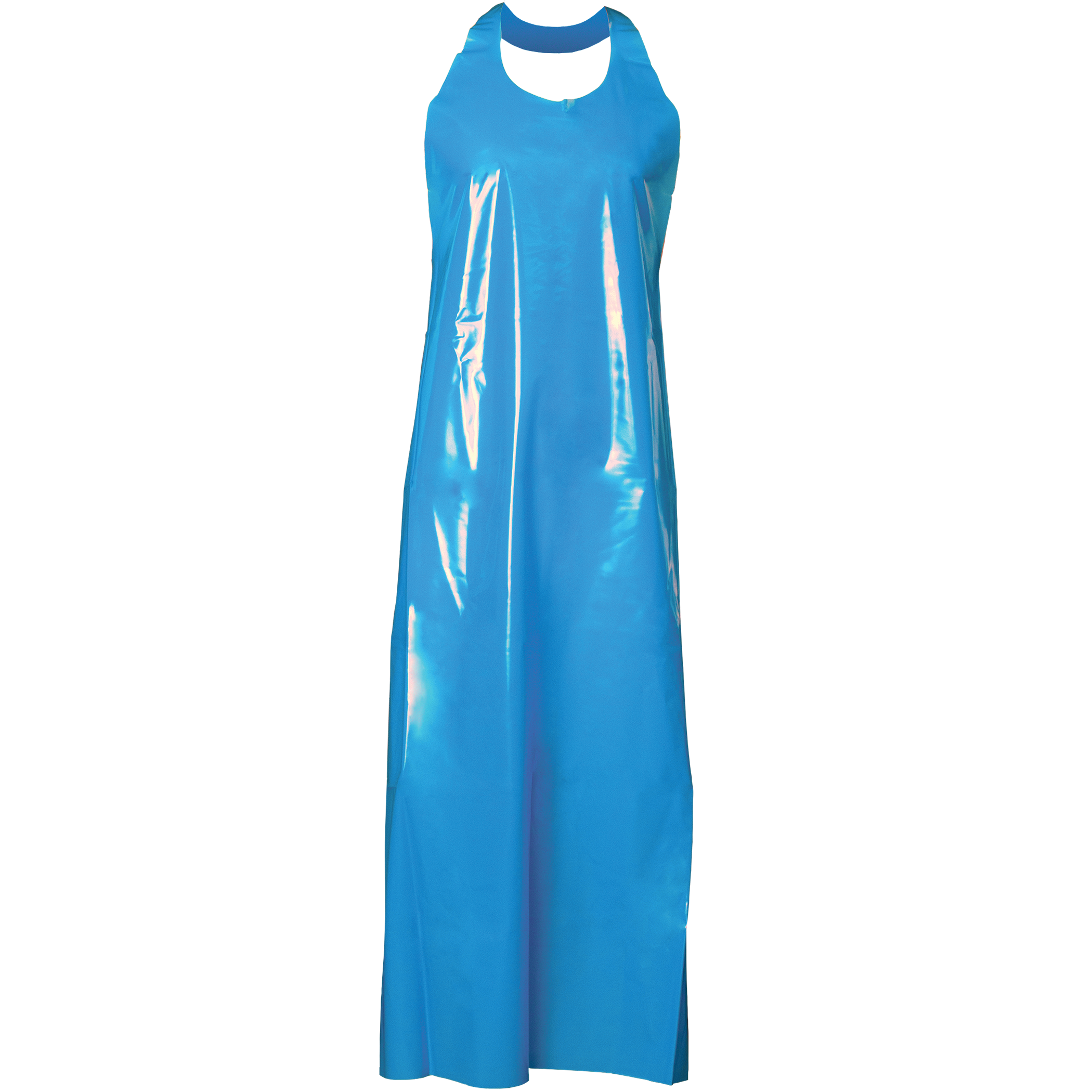 8 Mil Apron,  50" Length, Blue