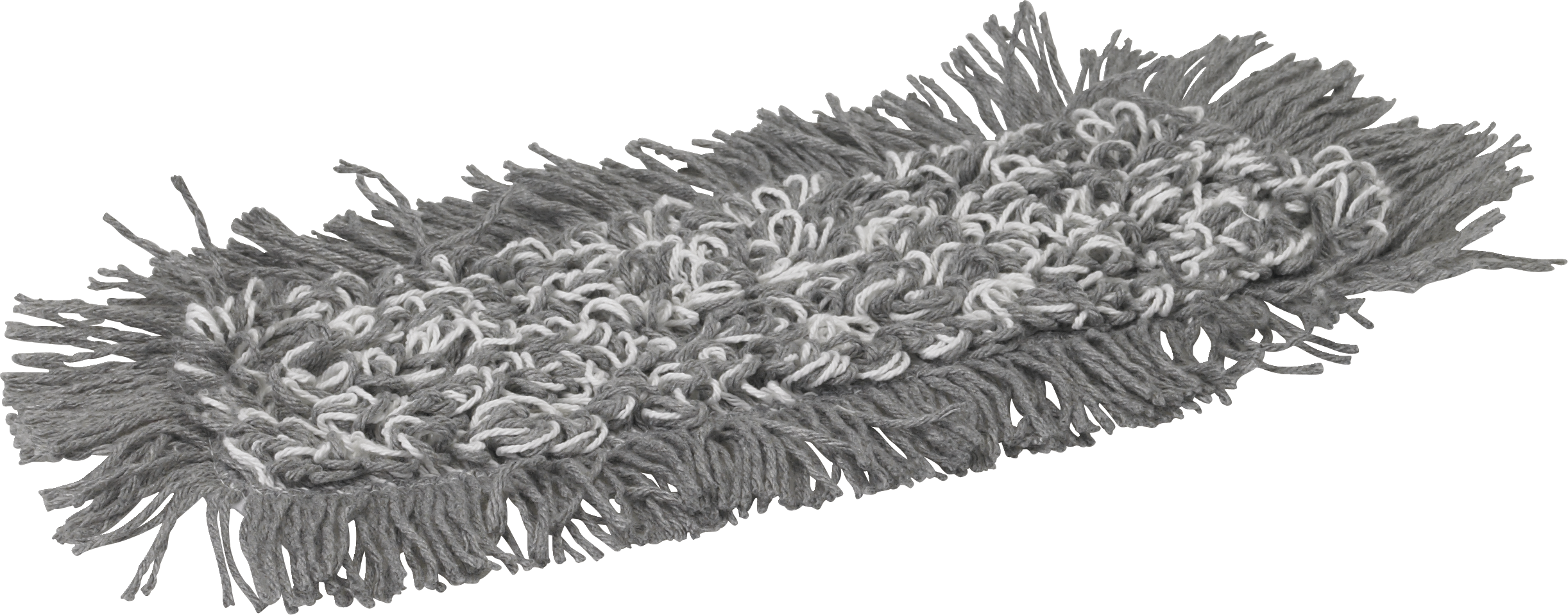 Damp 43 mikrofibermoppe, Hook & Loop, 25 cm, Grå