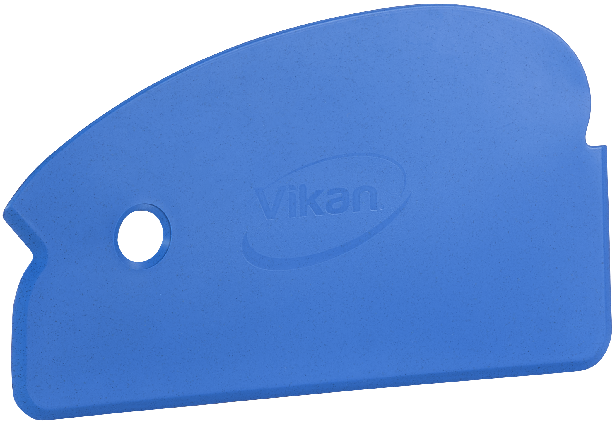 Hand Scraper, flexible, Metal Detectable, 165 mm, Blue