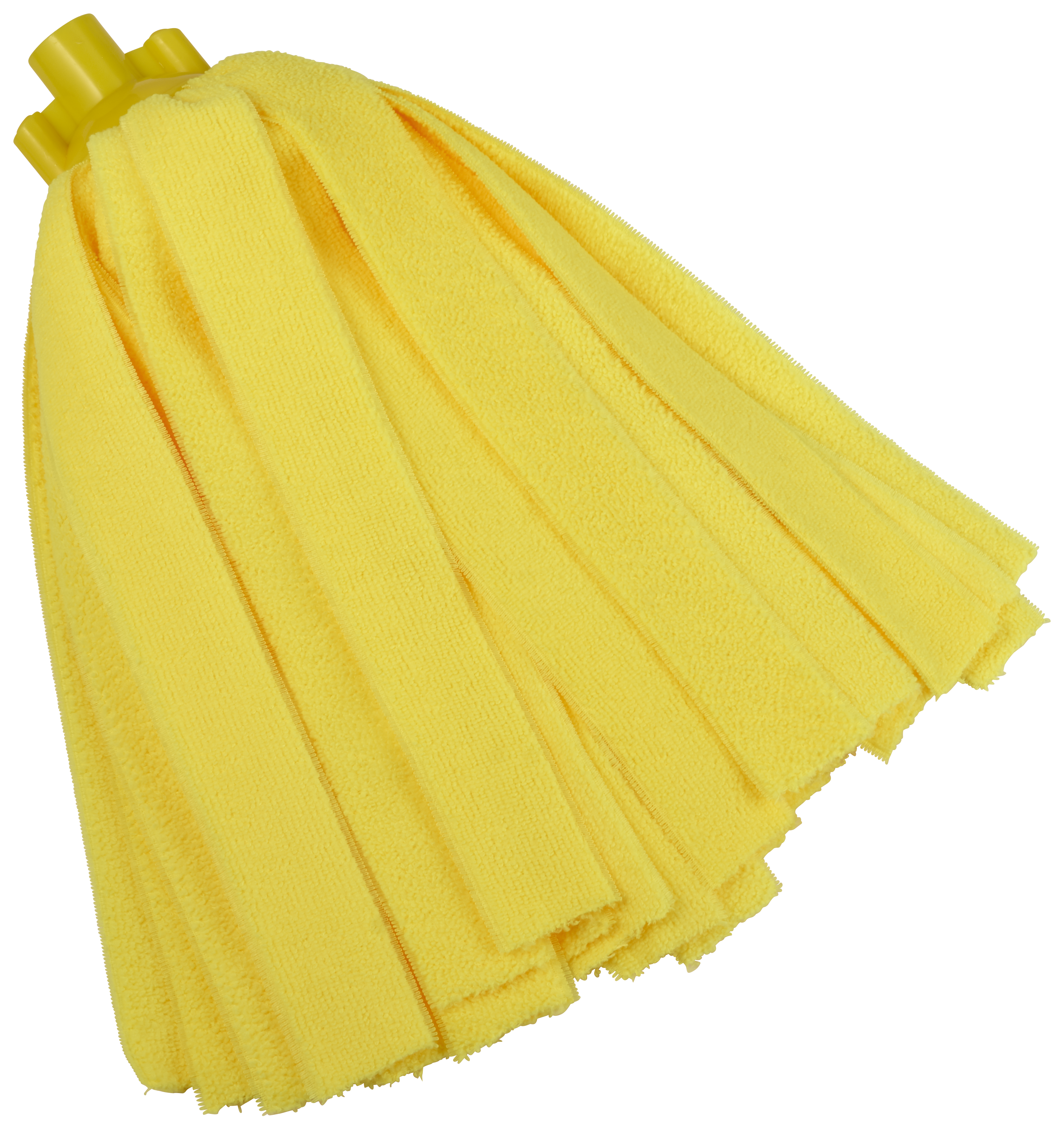Microfibre socket mop, 200g, Yellow