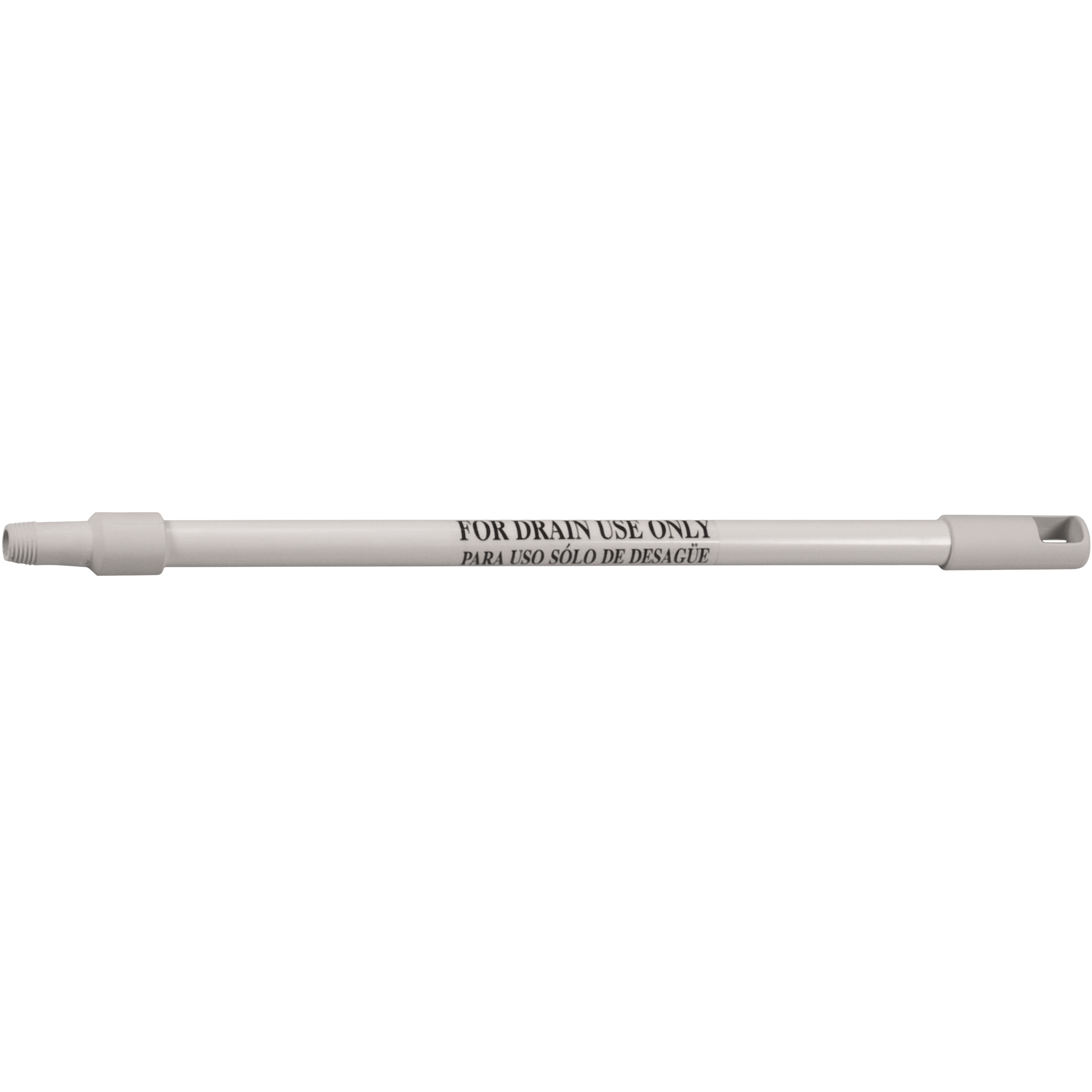 24" Fiberglass Drain Handle, White