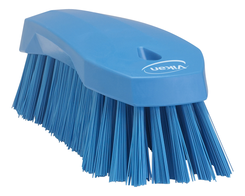 Hand Brush L, 200 mm, Hard, Blue