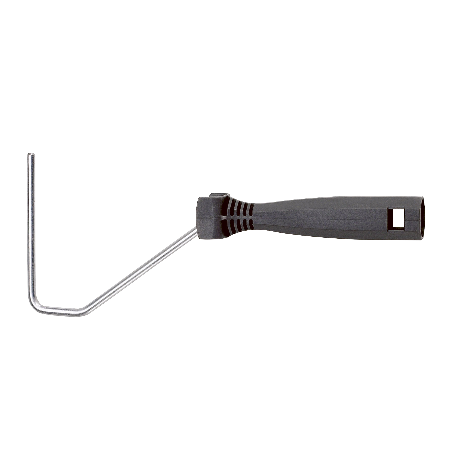 Malerbøjle, stick, kort skaft, 100 mm, Ø8 mm, Grå