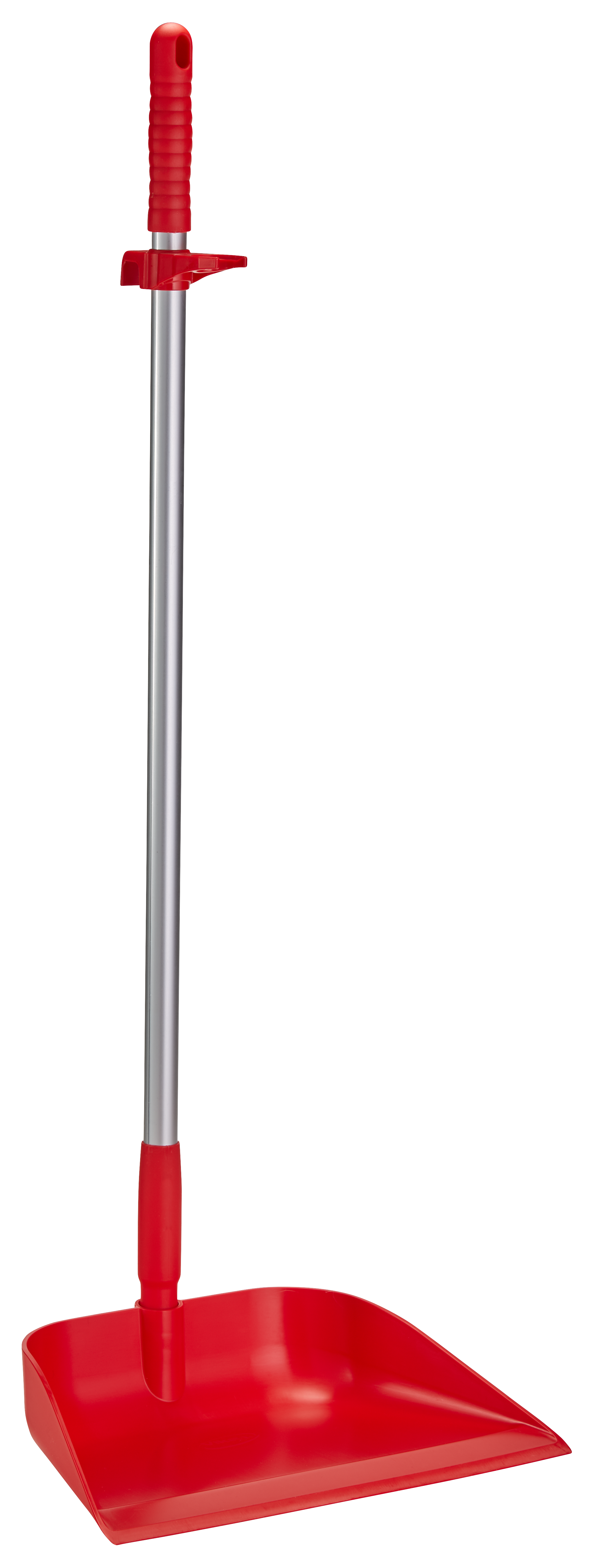 Fejebakke med langt skaft, 330 mm, Rød