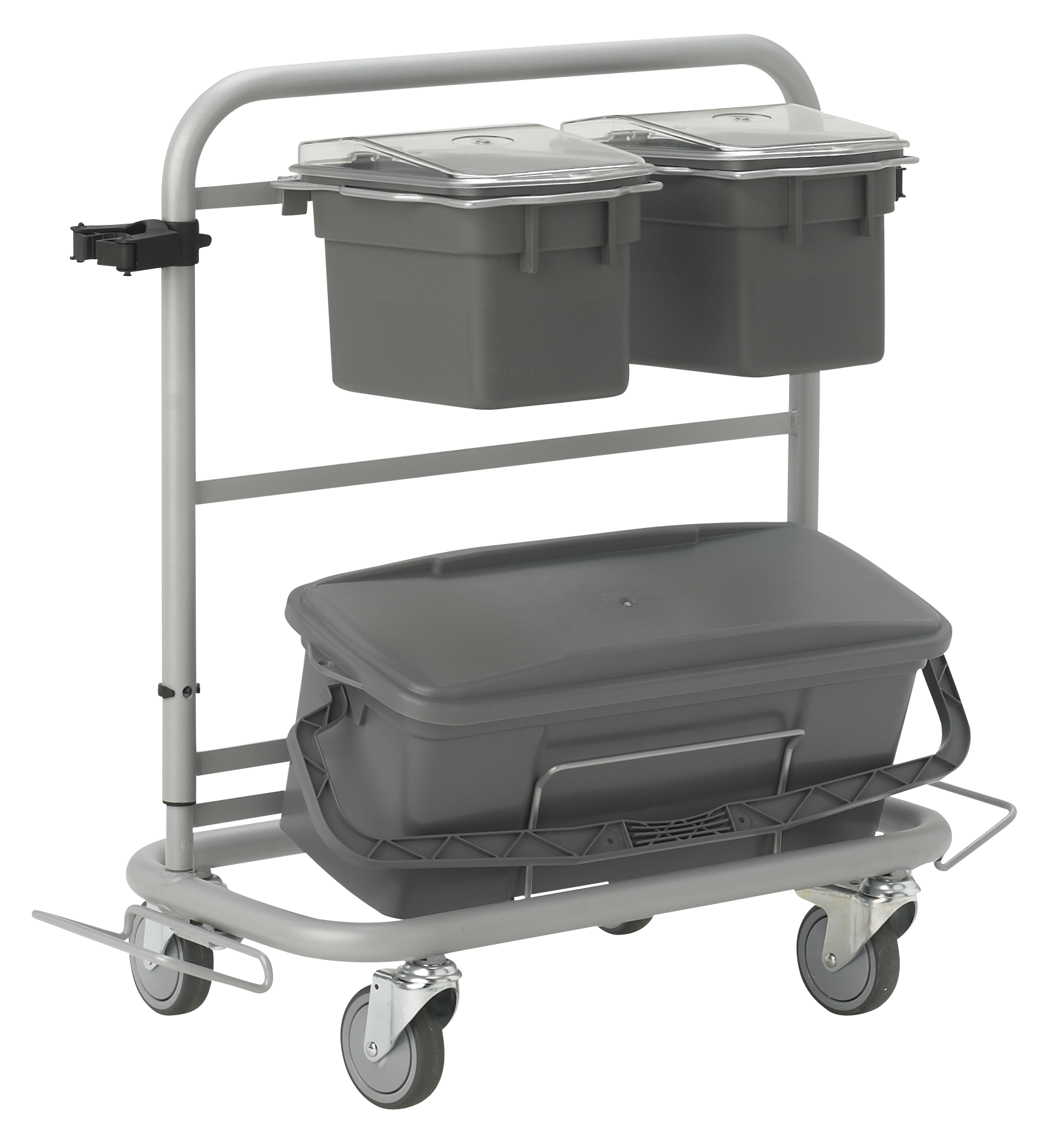 Slimliner rengøringsvogn, 40 cm, Usamlet, Grå